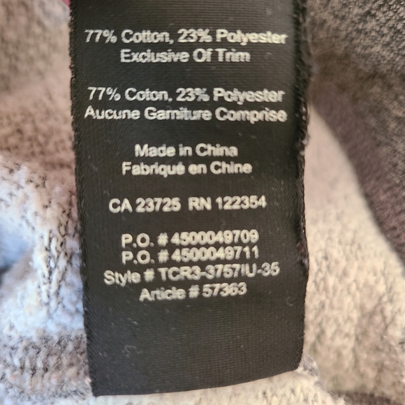 aritzia tna crewneck sweatshirt grey size M - Picture 6 of 7